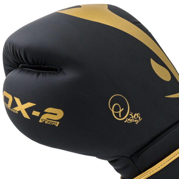Golden Boxing Gloves – Premium Leather Gloves for Training & Professional Fights - Image 4