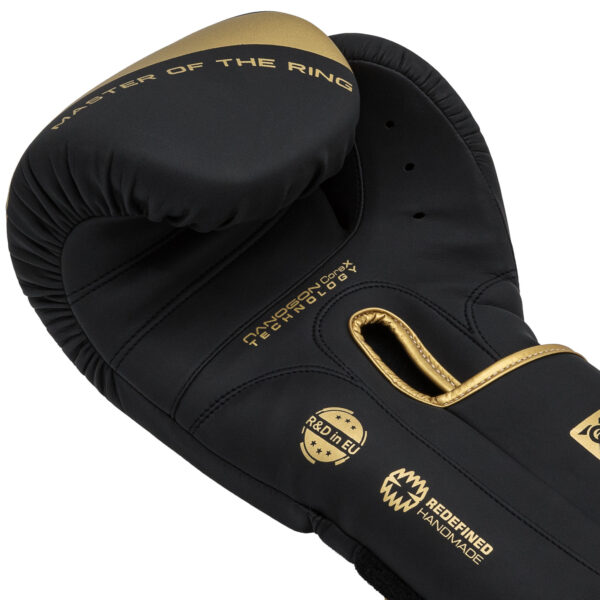 Golden Boxing Gloves – Premium Leather Gloves for Training & Professional Fights - Image 5