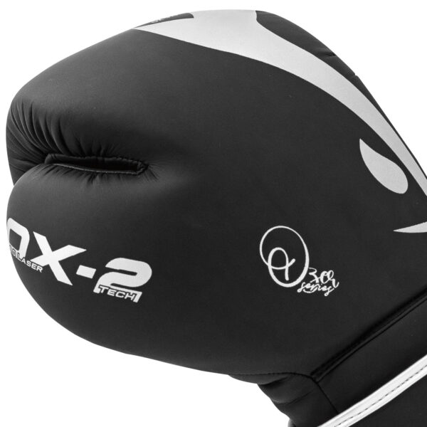 Black & White Boxing Gloves – Durable Training Gloves for Boxing & Fitness - Image 4