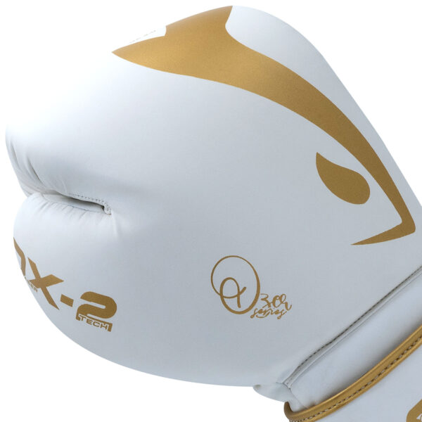White Boxing Gloves – Professional Training, Sparring & Kickboxing Gloves - Image 4