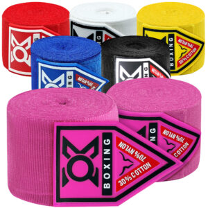 Pink Boxing Hand Wraps – Stylish, Strong & Comfortable