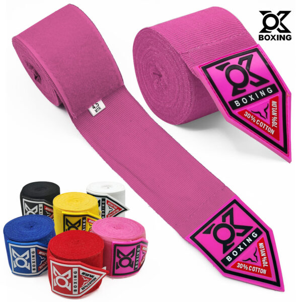 Pink Boxing Hand Wraps – Stylish, Strong & Comfortable - Image 7